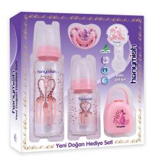 HANYMİSH YENİ DOĞAN HEDİYE SETİ 650 PEMBE