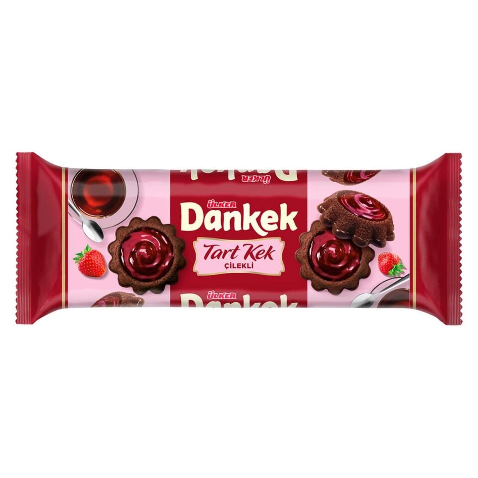 ÜLKER DANKEK TART KEK ÇİLEK 180G