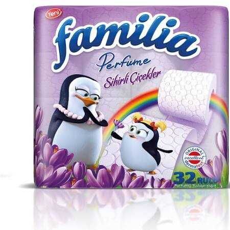 XFAMİLYA TUV.KAĞ.32Lİ 3 KATLI SİHİRLİ ÇİÇEKLER