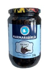 MARMARABİRLİK DİLİMLİ SİYAH ZEYTİN 350GR CAM