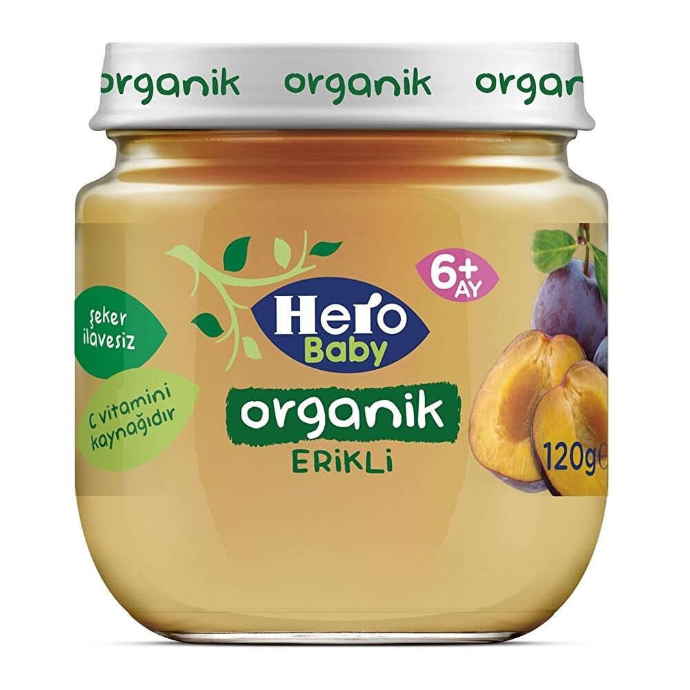 HEROBABY 120GR KVZ ORGANİK ERİKLİ