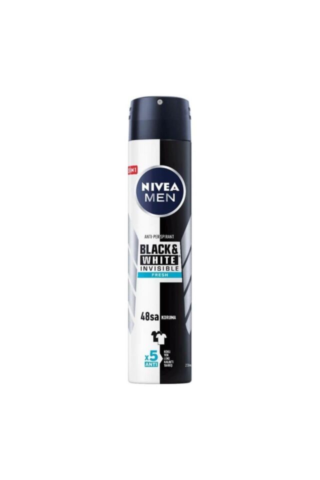 NİVEA DEODORANT 200ML BY B&W İNVİSİBLE FRESH