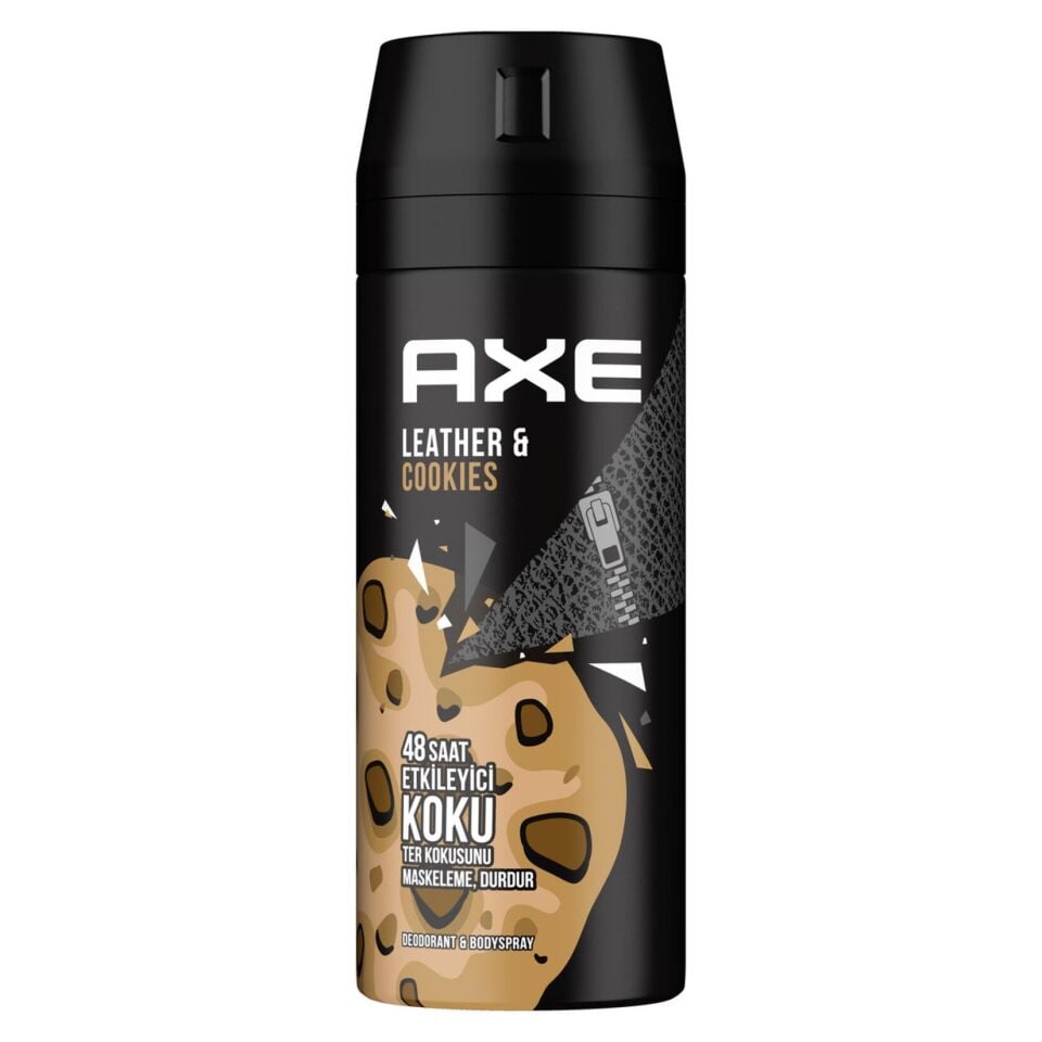 AXE DEODORANT 150ML LEATHER&COOKIES