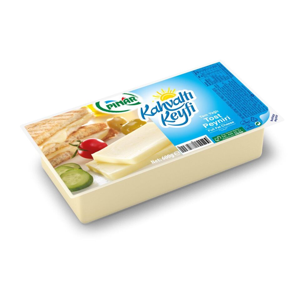 PINAR TOST PEYNİRİ 600GR KAHVALTI KEYFİ