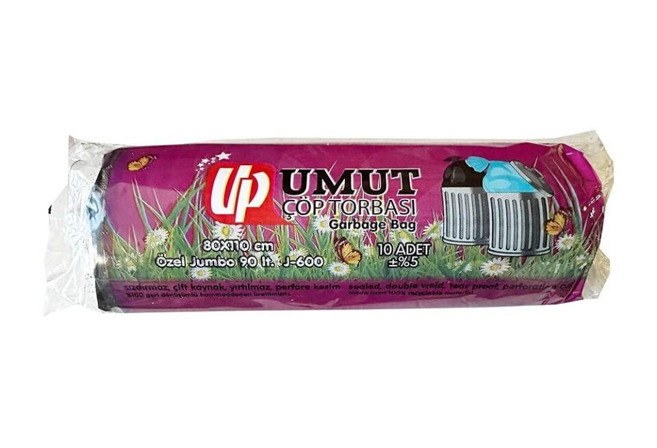 UMUT ÇÖP POŞETİ 80X110 500GR SİYAH
