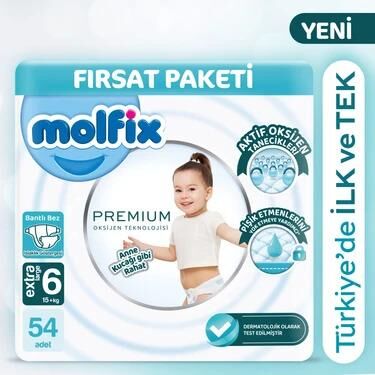 MOLFİX ULTRA FIRSAT PAKETİ OKS NO:6 EX.LARGE 54LÜ