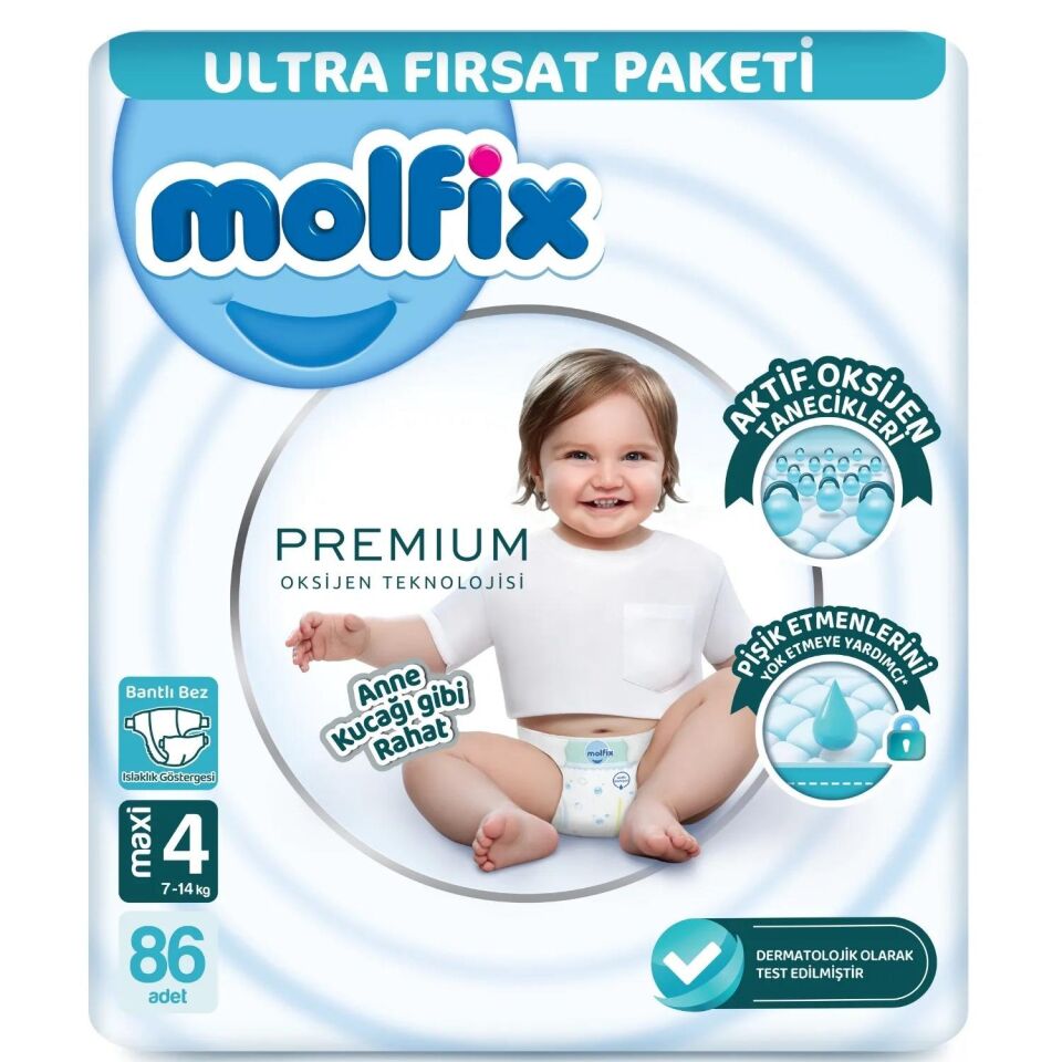 MOLFİX ULTRA FIRSAT PAKETİ OKS NO:4 MAXİ 86LI