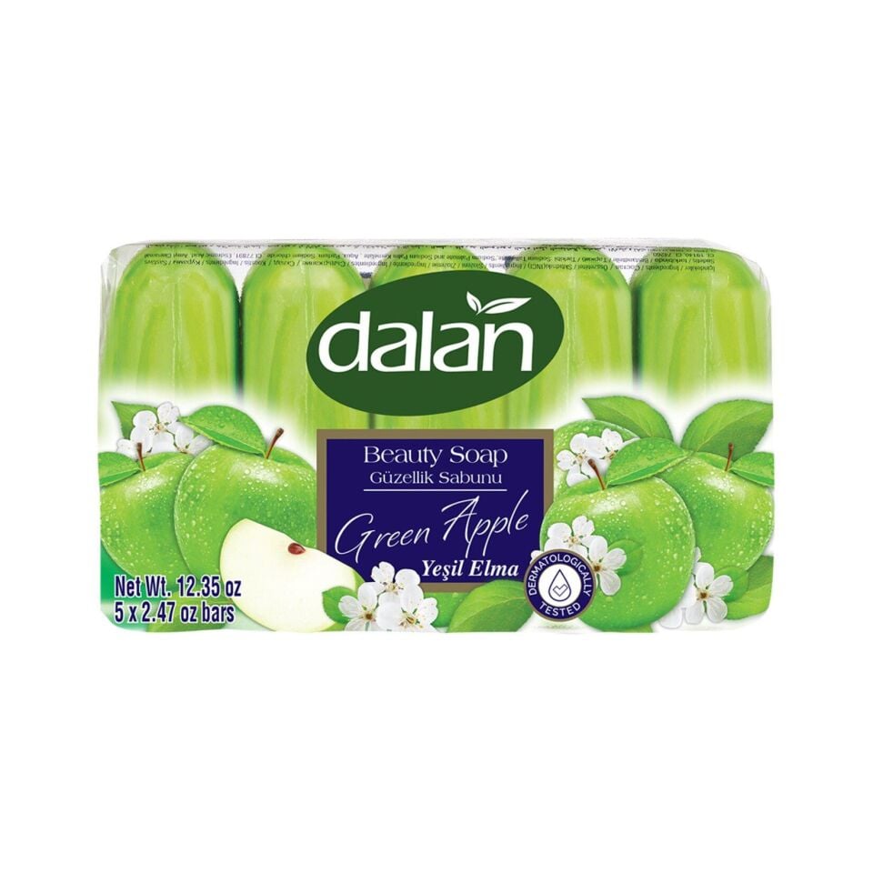 DALAN BEAUTY SOAP 5*70GR YEŞİL ELMA