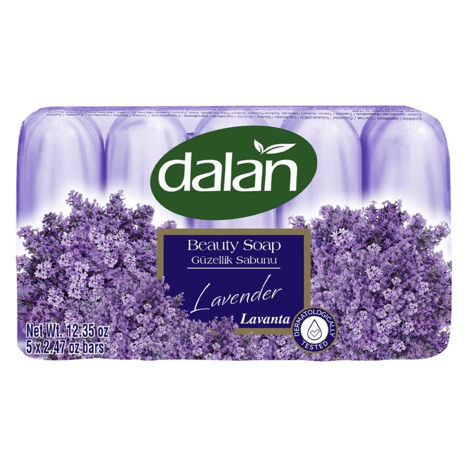 DALAN BEAUTY SOAP 5*70GR LAVANTA