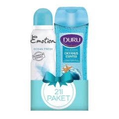 EMOTİON DEODORANT 150ML OKYANUS+DUŞ JELİ 250ML