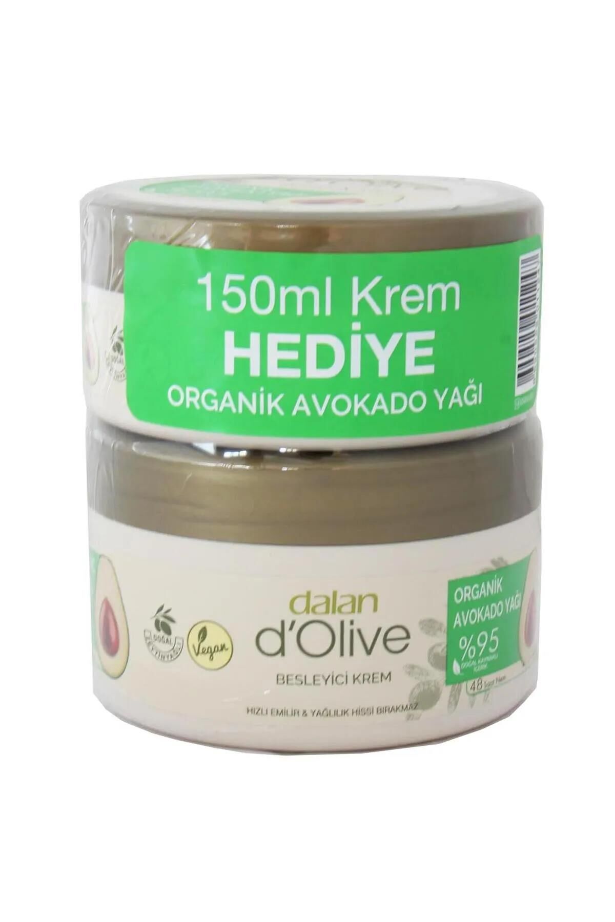 DALAN D-OLİVE 250+150ML KREM KAVNZ.ORG.AVOKADO