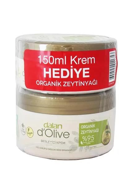 DALAN D-OLİVE 250+150ML KREM KAVNZ.ORG.ZEYTİNYAĞI