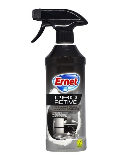 ERNET PASLANMAZ ÇELİK YÜZEY TEMİZLEYİCİ 435ML