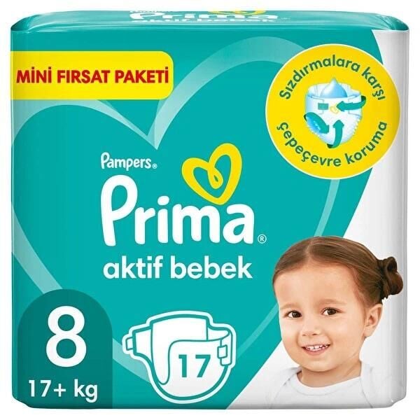 PRİMA AKTİF BEBEK MİNİ FIRSAT PAKETİ NO:8 17Lİ