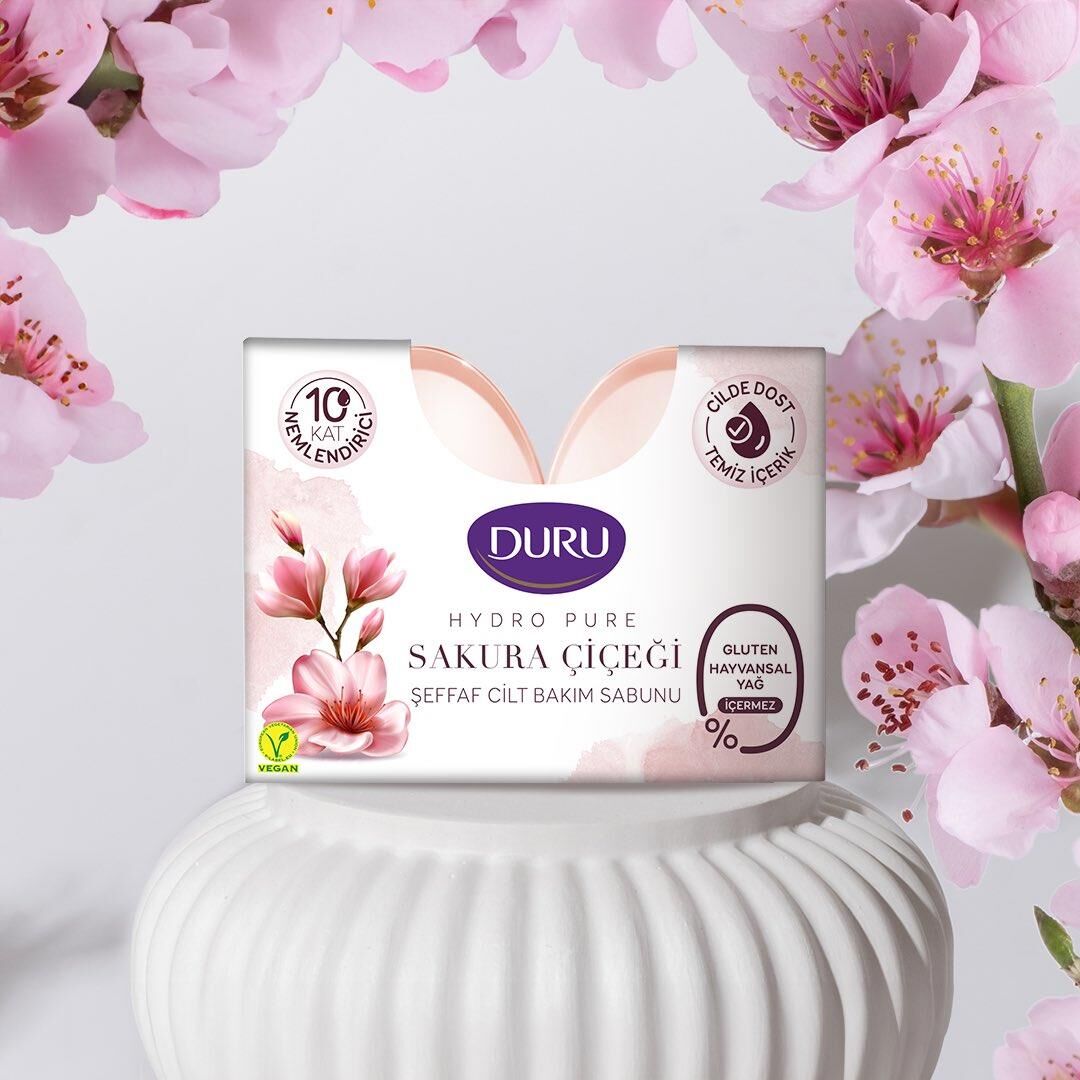 DURU GÜZELLİK HYDRO PURE 270GR SAKURA ÇİÇEĞİ
