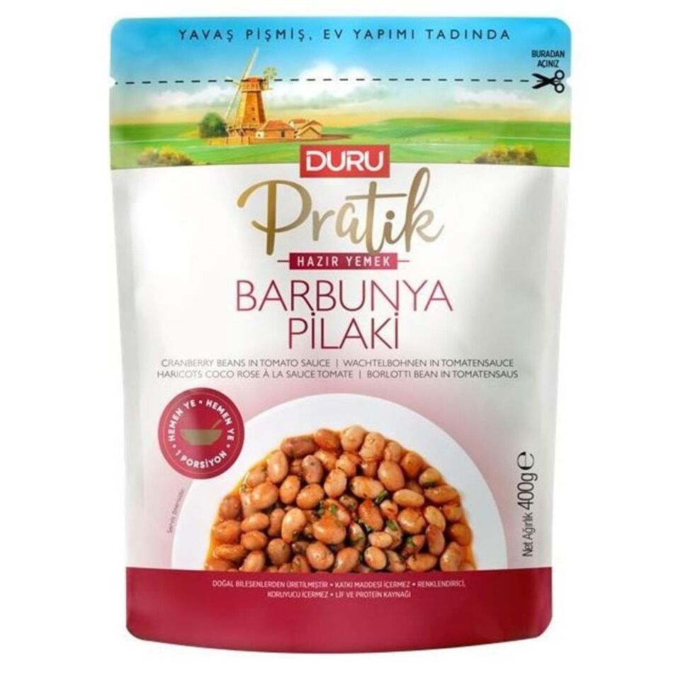 DURU PRATİK 400GR BARBUNYA PİLAKİ