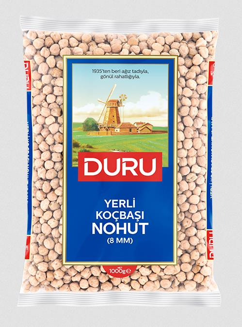 DURU NOHUT 1KG KOÇBAŞI 8MM