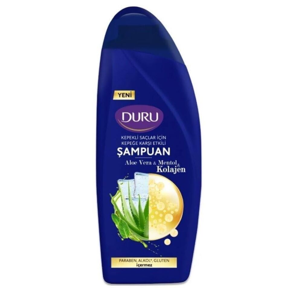 DURU ŞAMPUAN 500ML KOLAJEN&ALOE VERA&MENTOL