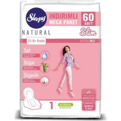 SLEEPY SLİM MEGA EKO PED NORMAL 60LI