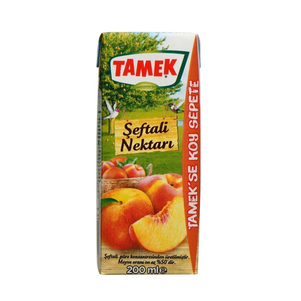 TAMEK NEKTAR 200ML ŞEFTALİ