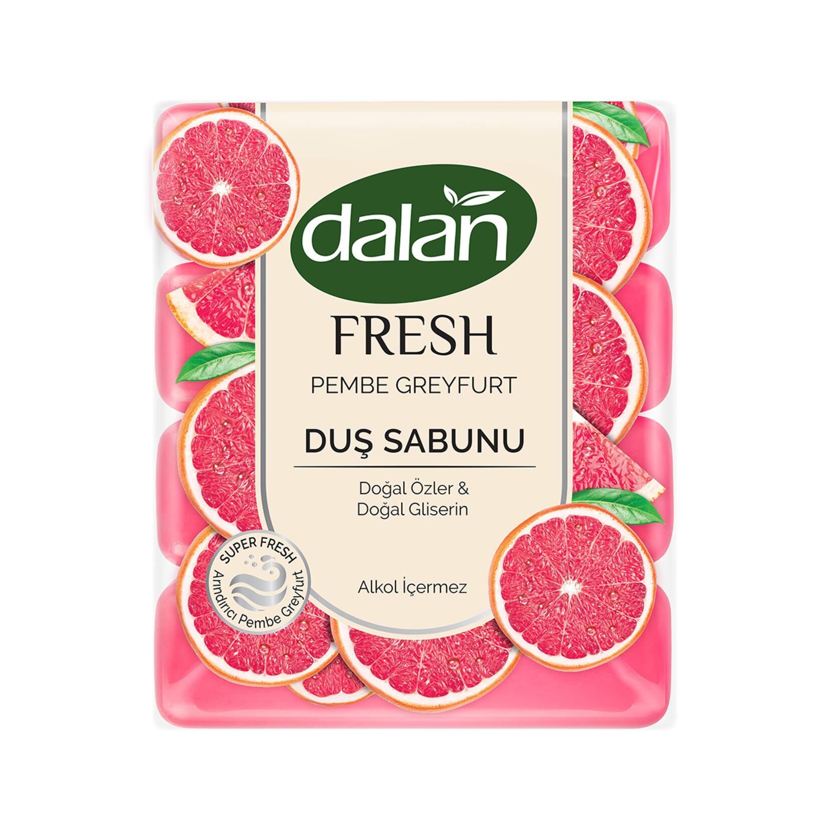 DALAN GLİSERİN FRESH DUŞ SB.4X150GR GREYFURT