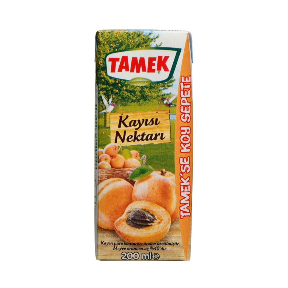 TAMEK NEKTAR 200ML KAYISI