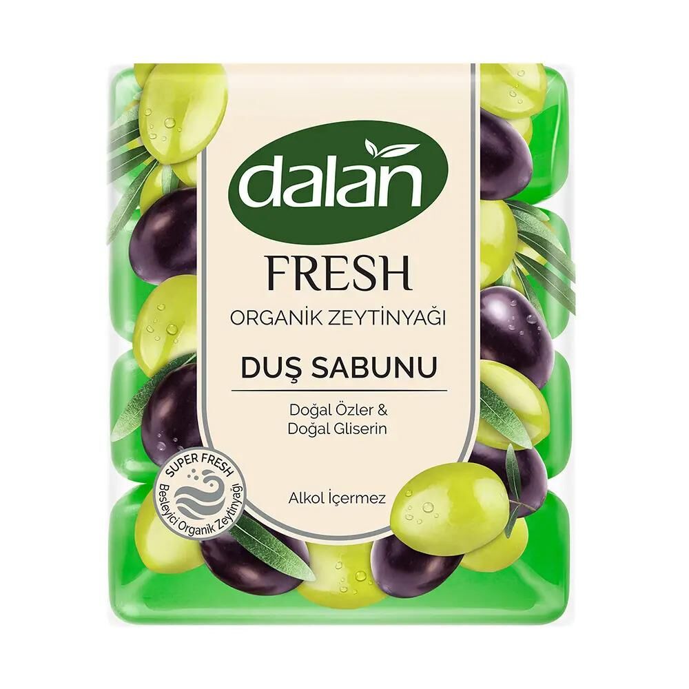 DALAN GLİSERİN FRESH DUŞ SB.4X150GR ORG.ZEYTİNYAĞI