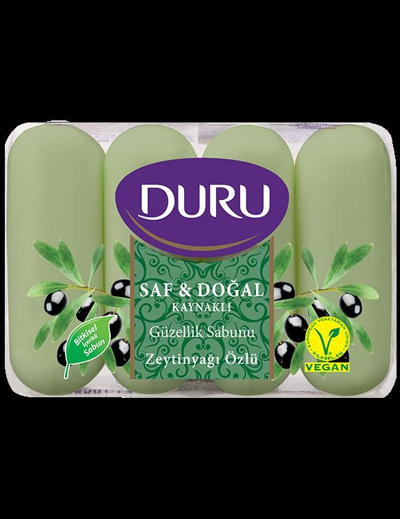DURU GÜZELLİK SAF-DOĞAL 4X70GR ZEYTİNYAĞLI