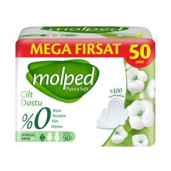 MOLPED PURE SOFT MEGA PAKET NORMAL 50Lİ