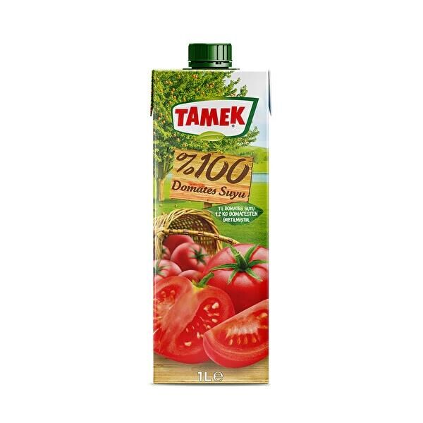 TAMEK %100 DOMATES SUYU 1LT