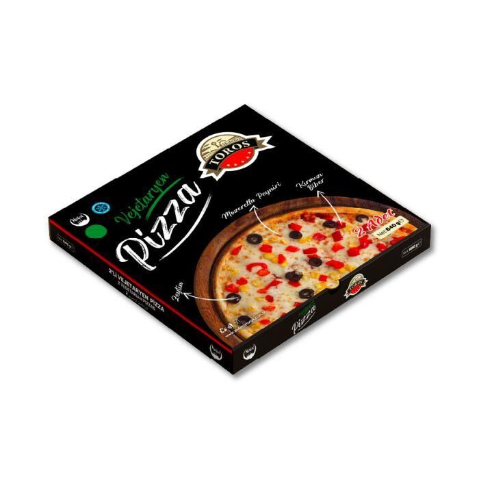 TOROS VEJETARYEN PİZZA 2Lİ 640GR
