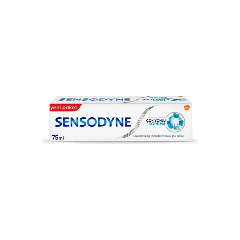 SENSODYNE 75ML ÇOK YÖNLÜ KORUMA GELİŞMİŞ BEYAZLIK