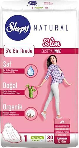 SLEEPY SLİM EKO PED NORMAL 30LU