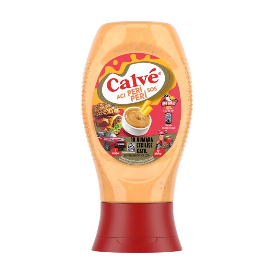 CALVE SOS ACI PERİ PERİ BİBERİ İLE 245G