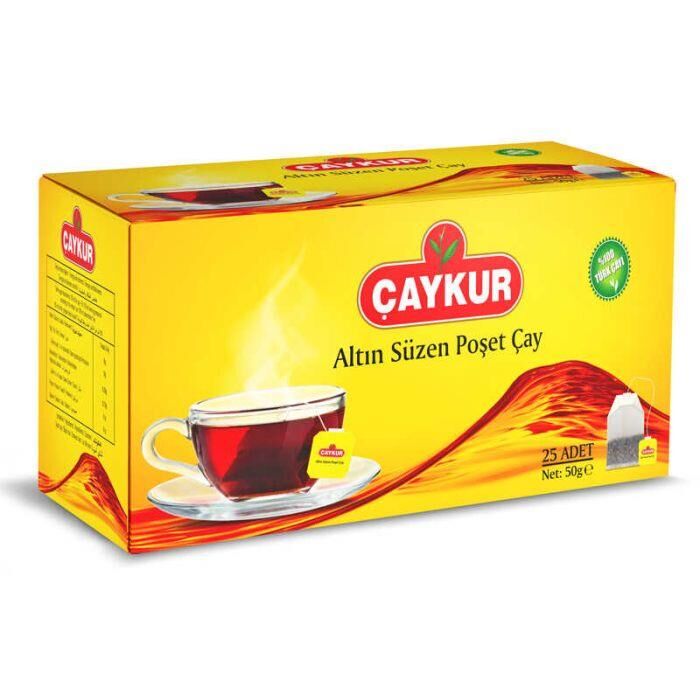 ÇAYKUR SİYAH SÜZME ÇAY 50GR