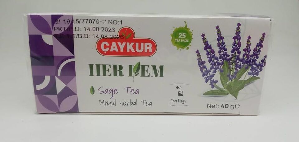 ÇAYKUR HERDEM YEŞİL ADAÇAYI SÜZEN POŞET 40GR