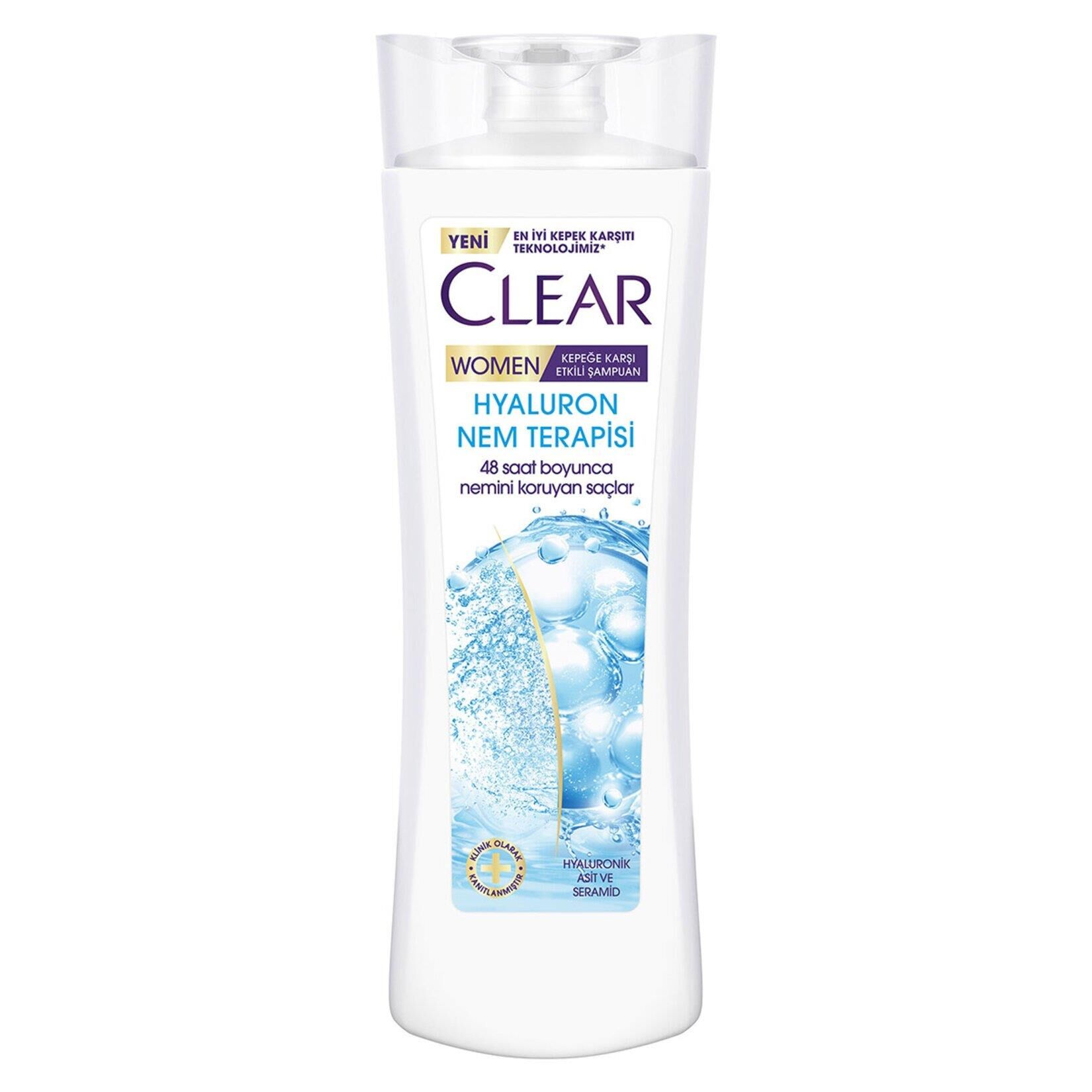 CLEAR ŞAMPUAN 350ML WOMEN HYALURON NEM TERAPİSİ