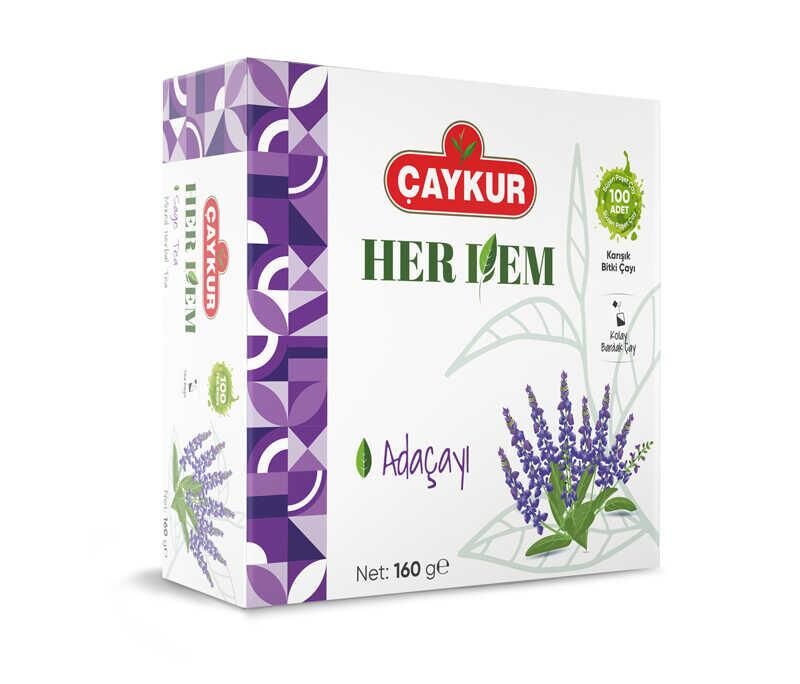 ÇAYKUR HERDEM YEŞİL ADAÇAYI SÜZEN POŞET 160GR
