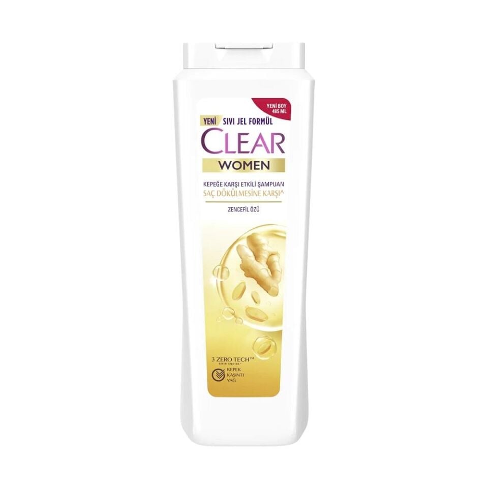 CLEAR ŞAMPUAN 350ML WOMEN SAÇ DÖK.KARŞI ZENCEFİL