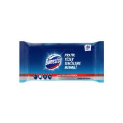 DOMESTOS PRATİK YÜZEY TEMİZLEME MENDİLİ 45Lİ