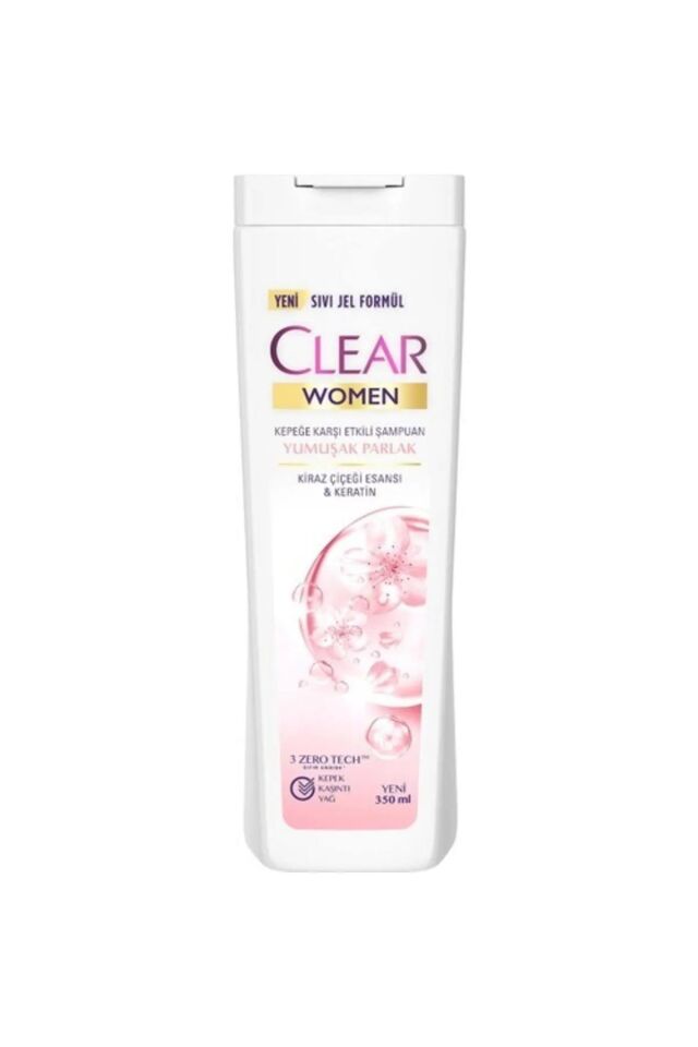 CLEAR ŞAMPUAN 350ML WOMEN YUMUŞAK PARLAK