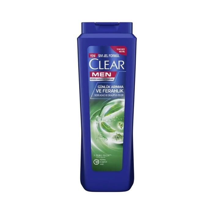 CLEAR ŞAMPUAN 350ML MEN GÜNLÜK ARNDRMA VE FERAHLIK