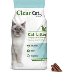 CLEAR CAT KEDİ KUMU MARSİLYA SABUNU 10KG