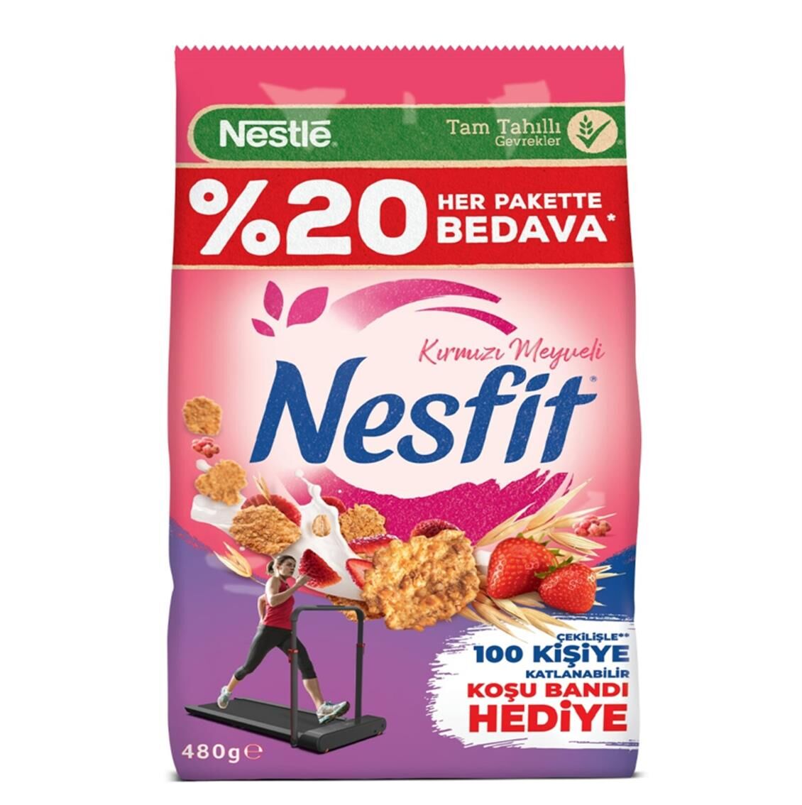 NESTLE NESFİT 400GR KIRMIZI MEYVELİ