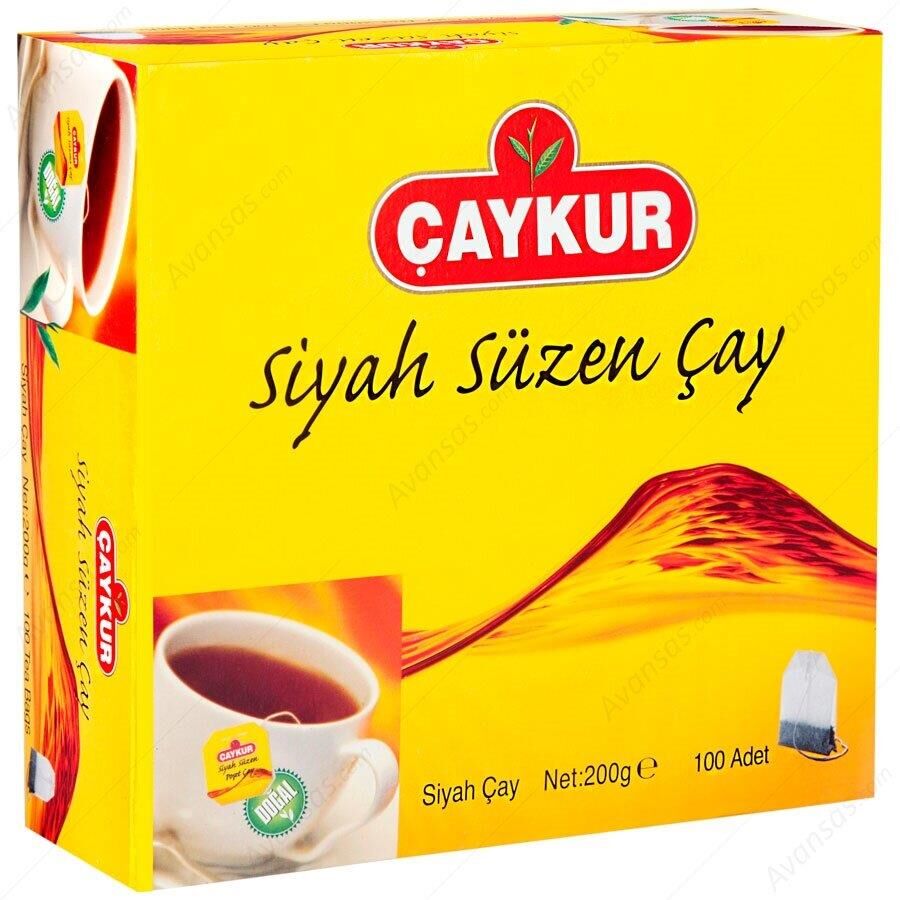 ÇAYKUR SİYAH SÜZME ÇAY 200GR