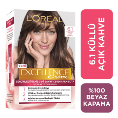 LOREAL SAÇ BOYASI 6.1 KÜLLÜ AÇIK KAHVE