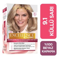 LOREAL SAÇ BOYASI 9.1 KÜLLÜ SARI
