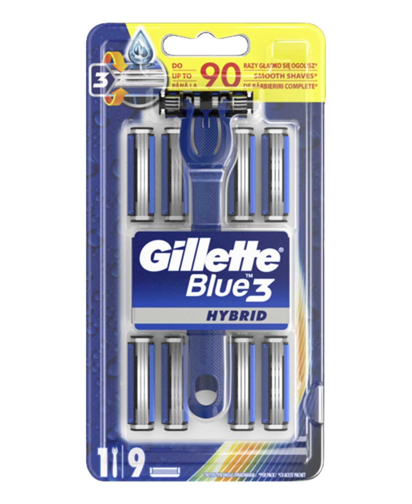 GİLLETTE BLUE 3 HYBRID 9 BIÇAK + UCU