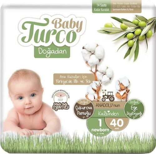 BABY TURCO BEBEK BEZİ DOĞADAN NO:1 40LI YENİDOĞAN