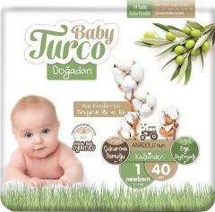 BABY TURCO BEBEK BEZİ DOĞADAN NO:1 40LI YENİDOĞAN